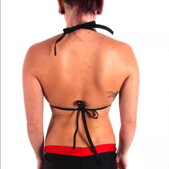 Trixy Xchange White Zebra Fur Bikini Small Medium - Picture 3 of 3